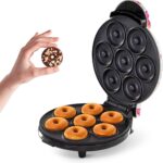 Aqua Mini Donut Maker - Create 7 Kid-Friendly Donuts for Breakfast, Snacks & Desserts with Non-Stick Surface! - Image 9