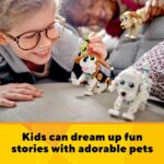 Creator 3-in-1 Adorable Dogs Building Set - Fun & Educational Pretend Play for Kids Ages 7+ - Perfect Christmas Gift - 31137 - Image 3