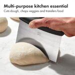 Good Grips Stainless Steel Multi-Purpose Scraper & Chopper - Essential Kitchen Tool for Dough, Vegetables, and More, Dishwasher Safe - Image 7