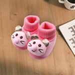 Infant Non-Slip Walking Socks and Slippers with Cartoon Animal Design - Thick and Warm Booties for First Steps - Image 6