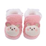 Infant Winter Shoes - Fleece-Lined, Non-Slip Soft Sole Footwear for Boys and Girls - Image 2