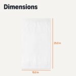 Organic Cotton Waffle Kitchen Dish Towels - Ultra Absorbent, Quick Drying, Lint-Free, 15 X 25 Inches, 6-Pack, White - Image 5