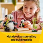 Creator 3 in 1 Wild Animals - Build a Panda, Penguin, or Orca! Fun Building Toy Kit for Kids, Perfect Birthday Gift for 8 Year Olds - 31165 - Image 5