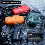 Waterproof Electric Dual Arc Lighter USB Rechargeable Outdoor Windproof Flameless Plasma Lighters for Camping, Hiking, Adventure, Survival Tactical Gear Stocking Stuffers Gifts for Men - Image 2