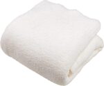 Ultra-Soft Cream Knit Throw Blanket - Lightweight & Fluffy 50x60 Inches for Couch & Bed - Image 21