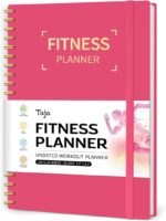 Fitness Workout Journal for Women & Men, A5(5.5" X 8.2") Workout Log Book Planner for Tracking, Progress, and Achieving Your Wellness Goals-Pink - Image 10