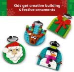 Festive  Christmas Ornament Building Set - Fun Holiday Crafts for Kids & Family - Perfect Tree Decorations for Ages 6+ - 40744