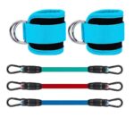 Resistance Training Belt for Leg Strength with Adjustable Foot Loop and Elastic Rope Protector - Image 9