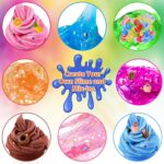 Ultimate  DIY Slime Kit - 25 Cups of Crystal Clear & Glow in the Dark Fun for Kids Aged 3-12! - Image 2