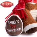 Musical Santa Claus Rudolph Plush - Perfect Baby's First Christmas Gift, 8 Inches - Image 7