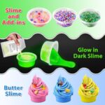 Ultimate  DIY Slime Kit - 25 Cups of Crystal Clear & Glow in the Dark Fun for Kids Aged 3-12! - Image 4