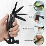 12-in-1 Hammer Multitool - Perfect Stocking Stuffer for Men, Ideal Christmas Gift for Dad, Husband, and Camping Enthusiasts! - Image 4