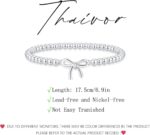 Charming Beaded Stretch Bracelet - Perfect Stocking Stuffer for Women, Dainty Stackable Jewelry Gift for Christmas - Image 5