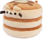 Pusheen the Cat Pancake Squisheen Plush - Adorable Squishy Stuffed Toy for Ages 8+, 6" Brown Delight! - Image 4