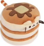 Pusheen the Cat Pancake Squisheen Plush - Adorable Squishy Stuffed Toy for Ages 8+, 6" Brown Delight! - Image 2