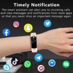 Advanced Fitness Tracker: 24/7 Heart Rate & Blood Oxygen Monitor, AMOLED Touch Screen, Multi-Sport Modes, IP68 Waterproof for Men & Women - Image 6