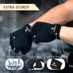 Premium  Workout Gloves for Men & Women - Ultimate Exercise Gloves for Weight Lifting, Cycling, and Gym Training - Breathable Comfort & Snug Fit - Image 4