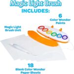 Color Wonder Magic Light Brush - Mess-Free Painting Station for Kids, Perfect Holiday Gift for Ages 3+ - Image 5