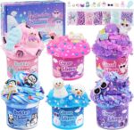 Ultimate 6 Pack Cloud Slime Kit - Perfect Birthday Gift for Kids Ages 8-12, Fun Party Favors & Goodie Bag Stuffers for Girls and Boys! - Image 14