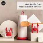 Red Crab Silicone Utensil Rest - Fun and Functional Heat-Resistant Spoon Holder for Kitchen & Grill - Image 5