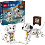 Disney 101 Dalmatians Lucky & Penny Building Set - Fun Pretend Play Toy for Kids 6+, Perfect Educational Gift for Christmas - 43271