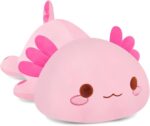 Adorable 12" Black Axolotl Plush Pillow - Soft Kawaii Stuffed Animal, Perfect Gift for Kids! - Image 8