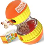 Interactive Dog Treat Dispenser Puzzle Toy - Durable Mental Stimulation Feeder for Dogs - Limited Edition Cognitive Fun for Puppies!