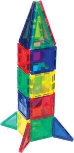Crayola Mini Magnetic Pip-Tiles - 24-Piece Bold Color Building Set for Kids, Fun STEM Travel Toys for Ages 3+ - Image 9