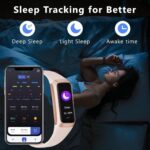 Advanced Fitness Tracker: 24/7 Heart Rate & Blood Oxygen Monitor, AMOLED Touch Screen, Multi-Sport Modes, IP68 Waterproof for Men & Women - Image 5