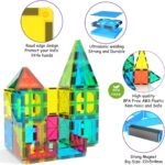 60PCS Magnetic Building Tiles Set - 3D STEM Construction Toys for Kids Ages 3-9, Perfect Educational Gift for Christmas and Birthdays! - Image 2