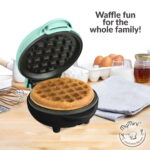 Waffle Maker in Teal - Image 3