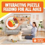 Interactive Dog Treat Dispenser Puzzle Toy - Durable Mental Stimulation Feeder for Dogs - Limited Edition Cognitive Fun for Puppies! - Image 3