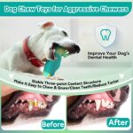 Durable Interactive Dog Toys for Aggressive Chewers - Squeaky Chew Toys for Large & Medium Breeds (Green) - Image 6