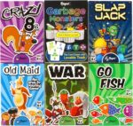 Holiday-Themed Card Games for Kids - Fun Classics Like Go Fish, Crazy 8's, Old Maid & More - Perfect for Family Game Night (6 Set) - Image 9