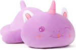 Adorable 12" Black Axolotl Plush Pillow - Soft Kawaii Stuffed Animal, Perfect Gift for Kids! - Image 12