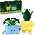 Botanicals Happy Plants Building Set - Perfect Decor for Bedrooms, Dorms & Desks - Ideal Holiday Gift & Stocking Stuffer - 10349