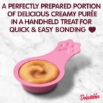 Delectables Lickable Spoon Cat Treats - Real Chicken & Salmon Puree, Grain-Free, Mess-Free Variety Pack, 20 Count - Image 4