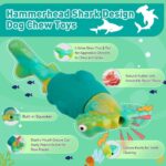 Durable Interactive Dog Toys for Aggressive Chewers - Squeaky Chew Toys for Large & Medium Breeds (Green) - Image 4