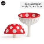 Mushroom Foldable Silicone Kitchen Funnel - Perfect for Easy Liquid Transfer, BPA Free & Dishwasher Safe - Image 7