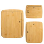 3-Piece Bamboo Cutting Board Set - Natural Bamboo, Includes Large (14" x 11"), Medium (10" x 8"), and Small (8" x 5.5") Boards - Image 8