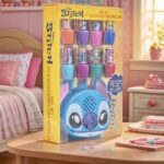 Disney Stitch 16-Piece Nail Polish Set with Nail Dryer - Fun Peel-Off Colors for Kids, Ages 3+ - Image 8