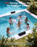 Ultimate Bluetooth Speaker: Portable, Waterproof, 20H Playtime - Perfect Gift for Men, Teens & Parties (Black) - Image 8