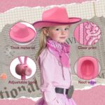 Adorable  Toddler Cowboy Hat with Blue Bandana - Perfect Gift for Ages 2-5, Ideal for Halloween, Birthdays, and Western Parties! - Image 4