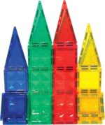 Crayola Mini Magnetic Pip-Tiles - 24-Piece Bold Color Building Set for Kids, Fun STEM Travel Toys for Ages 3+ - Image 8