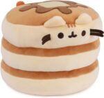 Pusheen the Cat Pancake Squisheen Plush - Adorable Squishy Stuffed Toy for Ages 8+, 6" Brown Delight! - Image 3