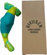 Durable Interactive Dog Toys for Aggressive Chewers - Squeaky Chew Toys for Large & Medium Breeds (Green) - Image 8