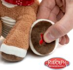 Musical Santa Claus Rudolph Plush - Perfect Baby's First Christmas Gift, 8 Inches - Image 9