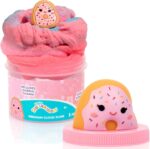 Tatiana the Dragon  Premium Cloud Slime - Blue Raspberry Scented 8 Oz with Figurine Topper, Rubber Charm & Party Favor Goodie Bags - Perfect Sensory Toy for Kids! - Image 17