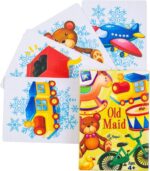 Holiday-Themed Card Games for Kids - Fun Classics Like Go Fish, Crazy 8's, Old Maid & More - Perfect for Family Game Night (6 Set) - Image 4