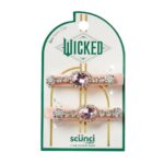 Wicked Emerald City Rhinestone Hair Clips - Glamorous Accessories for Women - Perfect Gift Set - Scunci by  - 2 Pack - Image 8